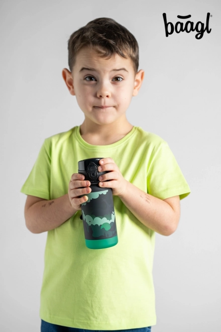 BAAGL Tritan steklenička za pitje Gradient Zmaj 350 ml