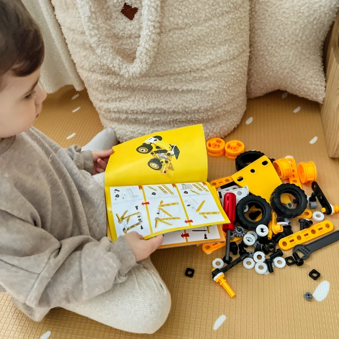 Woopie Gradbena Vozila 8v1 Konstrukcijski Set Kocke