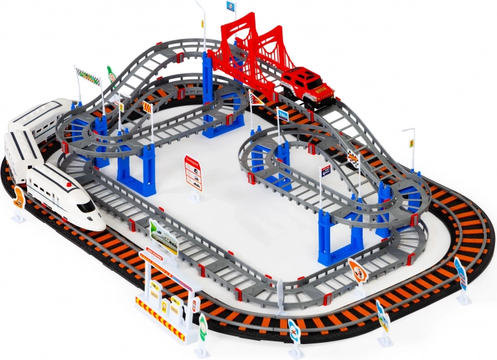 Večnivojski tiri, most in rampe