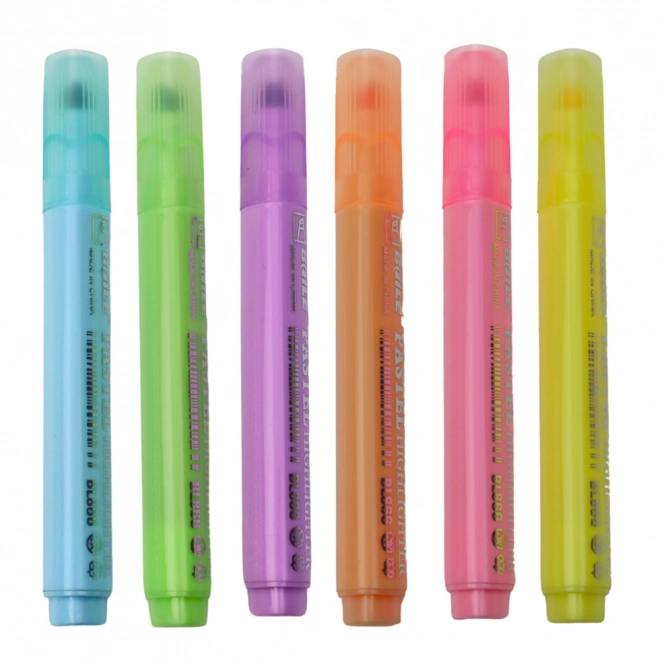 Set pastelnih označevalcev 6 kosov