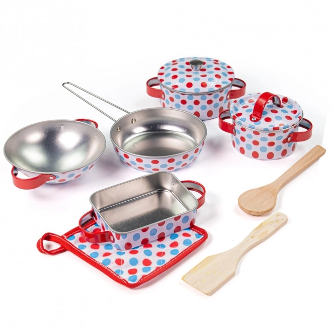Bigjigs Toys Set posode s pikami