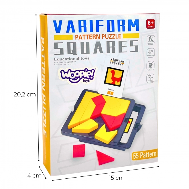 Tangram Logična Igra v Žepu od WOOPIE