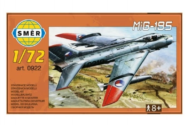 Model MIG-19S 12,5x18cm v škatli 25x15x5cm