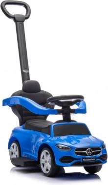 Poganjalec s potisnim ročajem Mercedes 3v1 Moder
