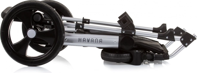 CHIPOLINO Otroški voziček kombinirani HAVANA 2v1 Obsidian