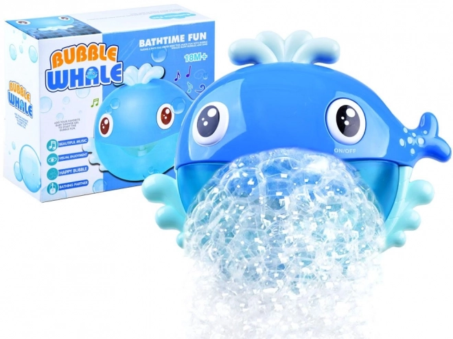 Kopalna igrača Bubble Kit Whales ustvarja peno + melodije ZA3280