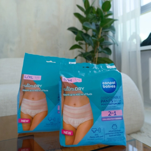 Ultra absorpcija do 400 ml in 360° zaščita