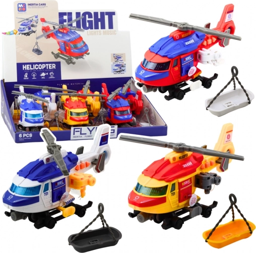Reševalni helikopter z nosili in vitlom