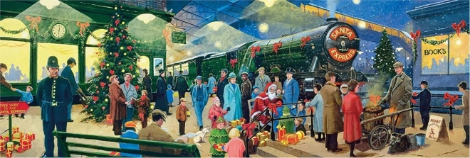 Puzzle 1000 kosov Panorama božična kolekcija