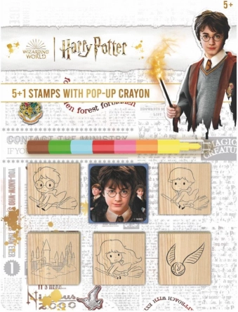 štampiljkast komplet z voščenko harry potter 5+1