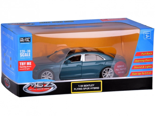Kovinski model Bentley Flying Spur Hybrid 1:38 interaktivni