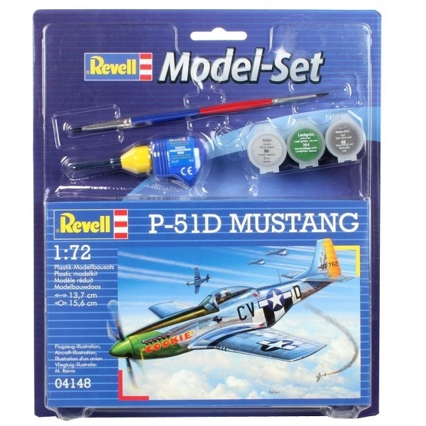 Lovski letalo Revell Model P-51D Mustang