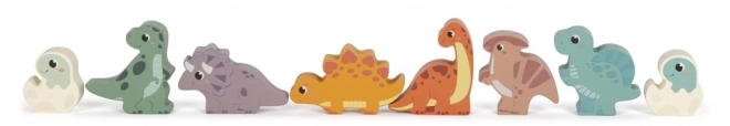 Small foot Lesene kocke Dino