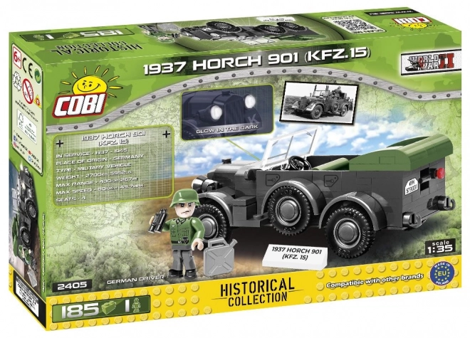 Zgodovinski vojaški avtomobil Horch 901 komplet COBI