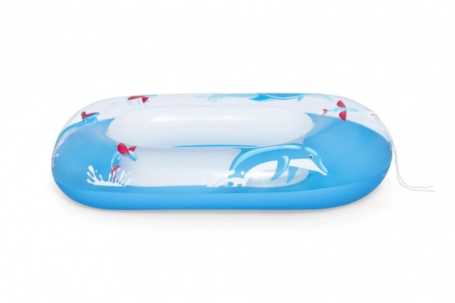 Ponton Modri Delfin 102x69 cm BESTWAY