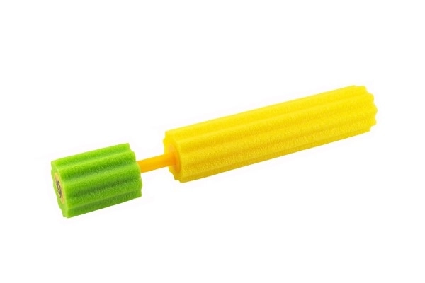 Vodna cev peneča pršilna 35cm mešanica barv v mreži