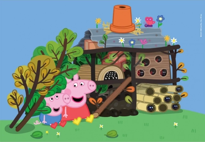 Sestavljanka Prašiček Peppa 2x60 kosov