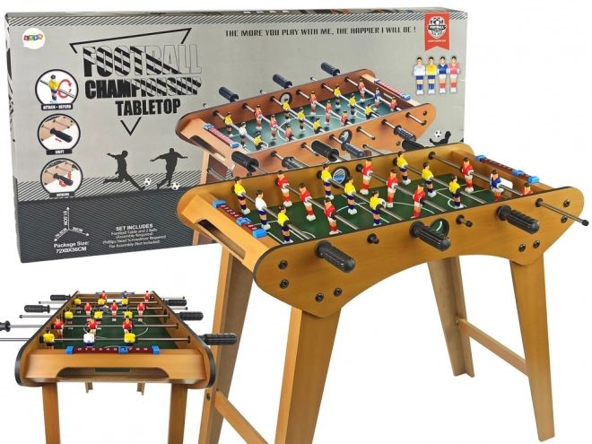 Velika lesena miza za nogomet Foosball