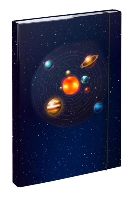 BAAGL Mape za šolske zvezke A4 Planeti