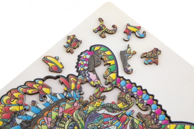 Moxy obrisne puzzle tiger 130 kosov
