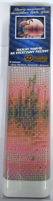 Norimpex diamantno slikanje Flamingo 30x40 cm