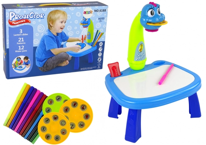 Projektor za risanje z motivom dinozavra za otroke