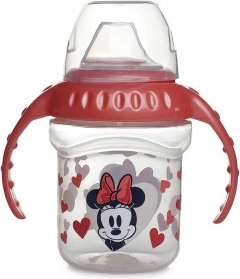Netečni lonček s ustnikom in držalom, Minnie