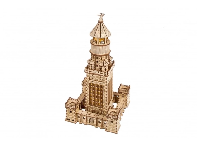 Ugears 3D leseno mehansko sestavljanko Aleksandrijski svetilnik