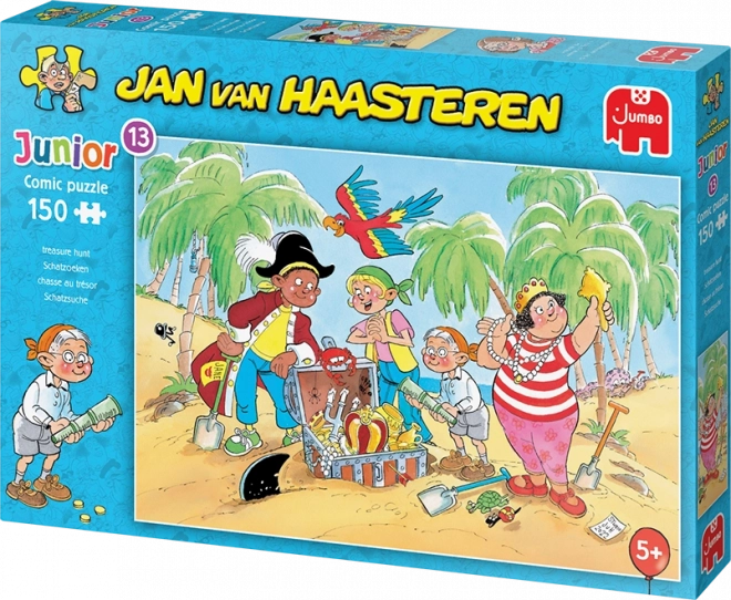 JUMBO Sestavljanka JvH Junior 13: Lov na zaklad 150 delov