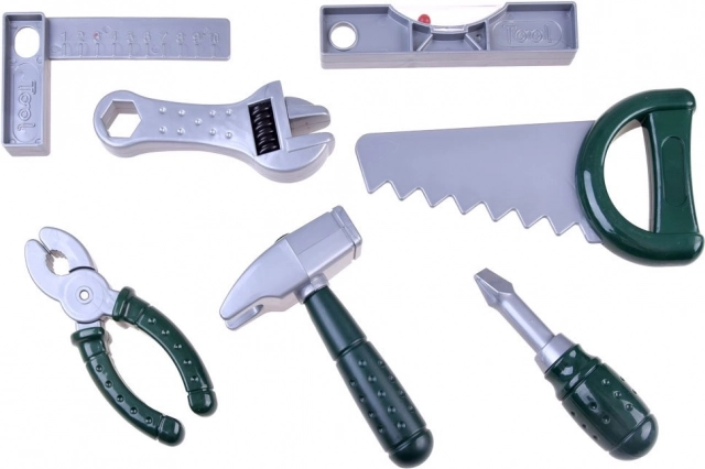 DIY Otroška komplet orodja v nahrbtniku za malega mojstra - 19 kosov