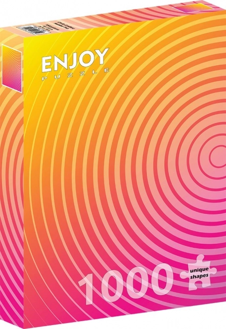 ENJOY Puzzle Krožni Gradient 1000 Kosov