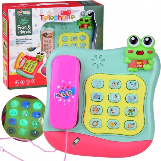 Barvit glasbeni telefon za otroke