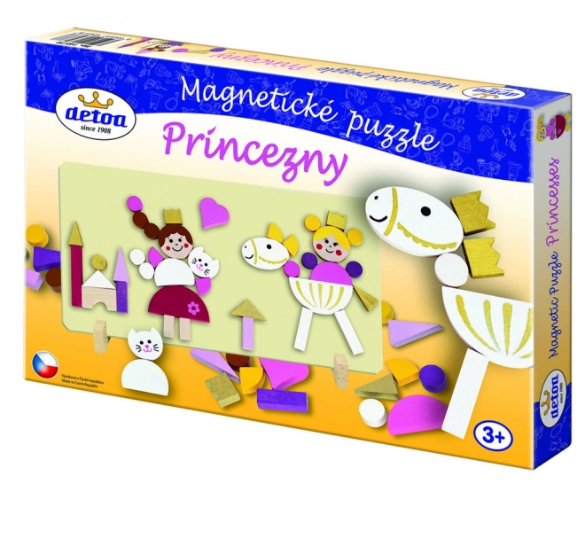 Magnetne sestavljanke Princeske v škatli 33x23x3,5cm