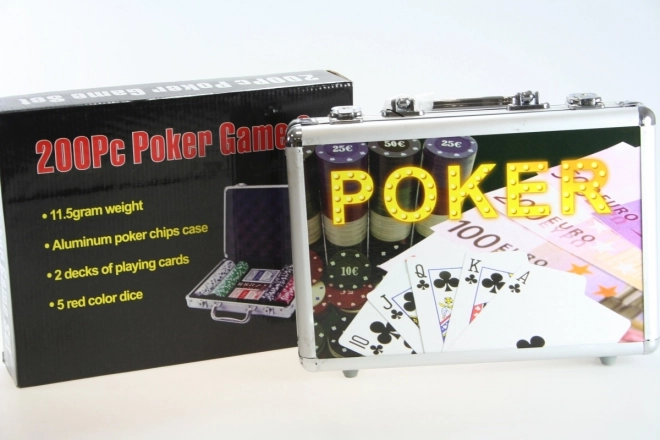 Poker komplet v kovčku