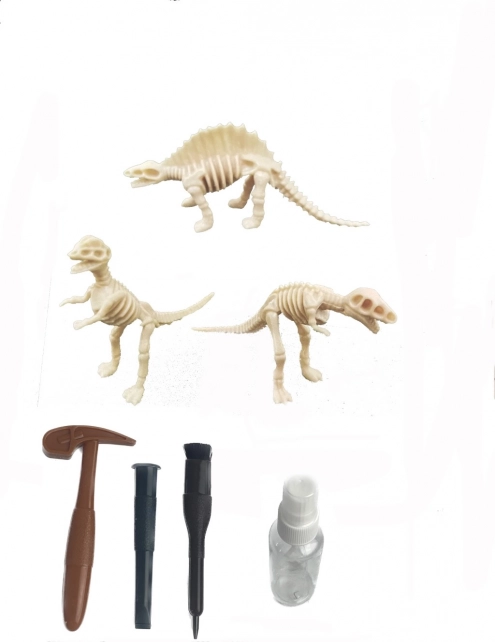 Arheološki set – dinozavri - Spinozaver / Tiranozaver Rex / Signalni Raptor