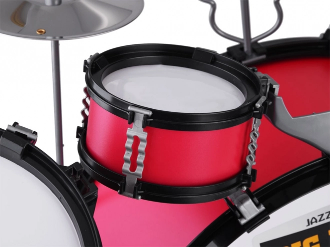 Otroški bobnarski set Big Band z bobnom in činelami
