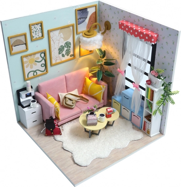 Miniaturna hišica – dnevna soba sončni žarek (2KIDS TOYS)
