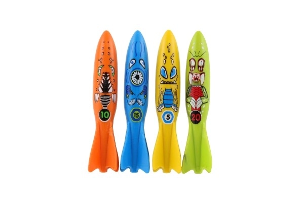 Plastično torpedo za potapljanje 13 cm