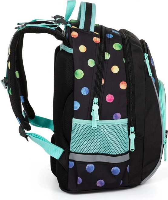 OXYBAG Šolski komplet 3 kosi OXY GO Pikice