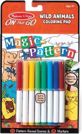 Melissa & Doug čarobna pobarvanka – divje živali