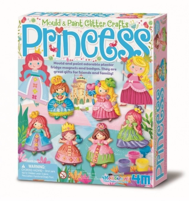 Kreativni set bleščečih princesk