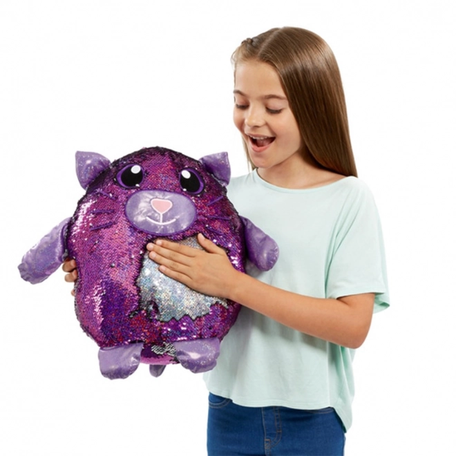 Velika maskota s bleščicami Cekinusie Shimmeez 36 cm mix 8 vzorcev
