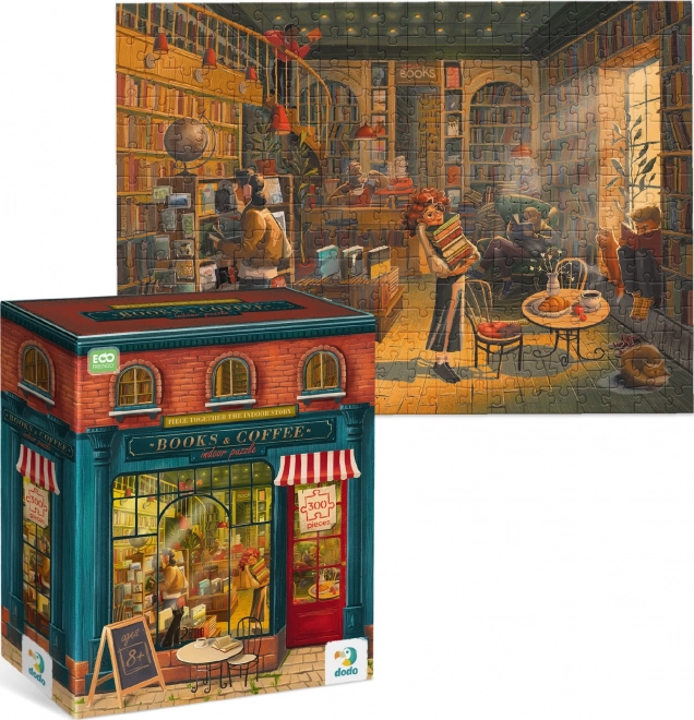 Puzzle Trgovinice: Knjigarna 300 kosov