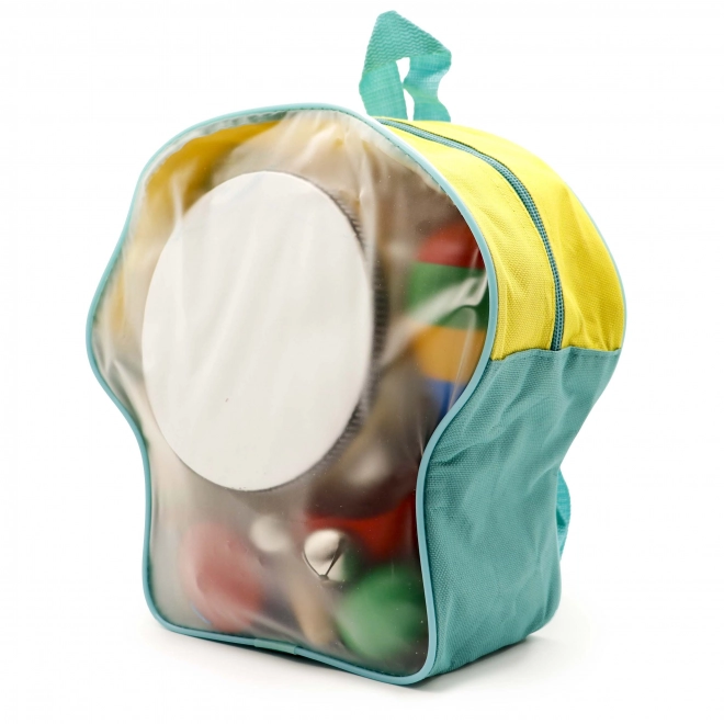 ECOTOYS Glasbeni set v nahrbtniku