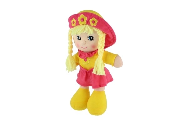 Punčka Cvetka tekstilna tkanina 35cm 0m+