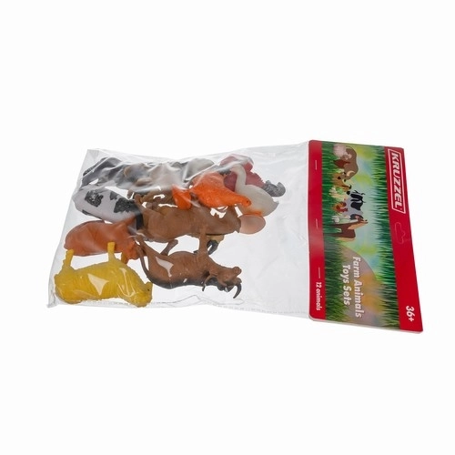 Živali na kmetiji - set figuric 12 kos