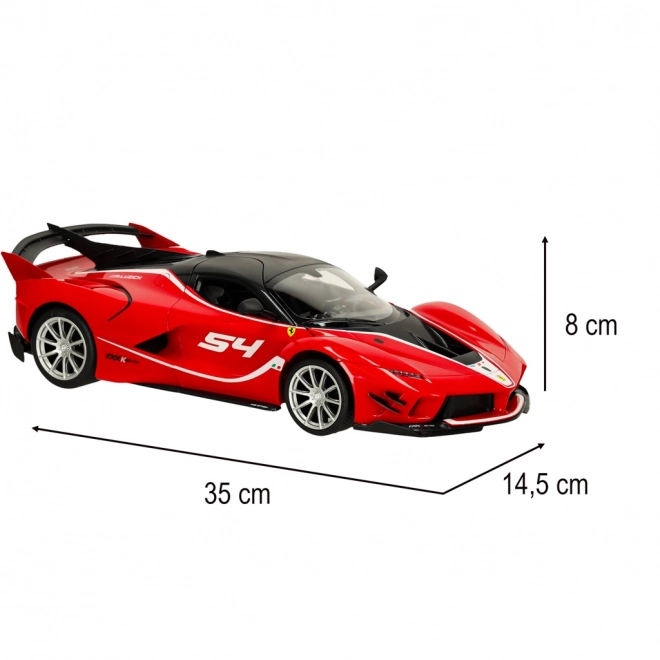 Daljinsko vodeni avto Ferrari FXX rdeč