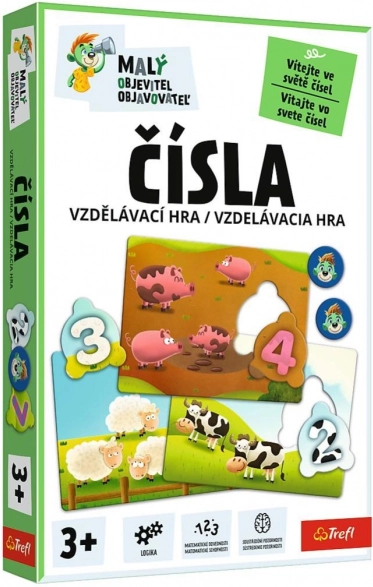 Mali odkritelj - Številke izobraževalna igra