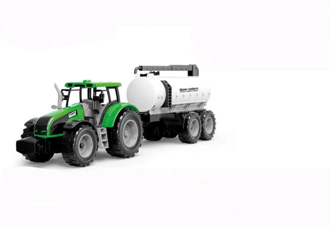 Traktor na vztrajnostni pogon s prikolico