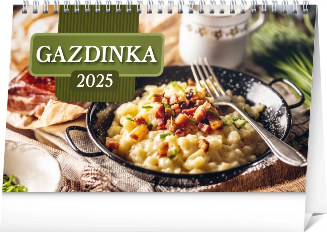 NOTIQUE Namizni koledar Gazdinka 2025, 23,1 x 14,5 cm